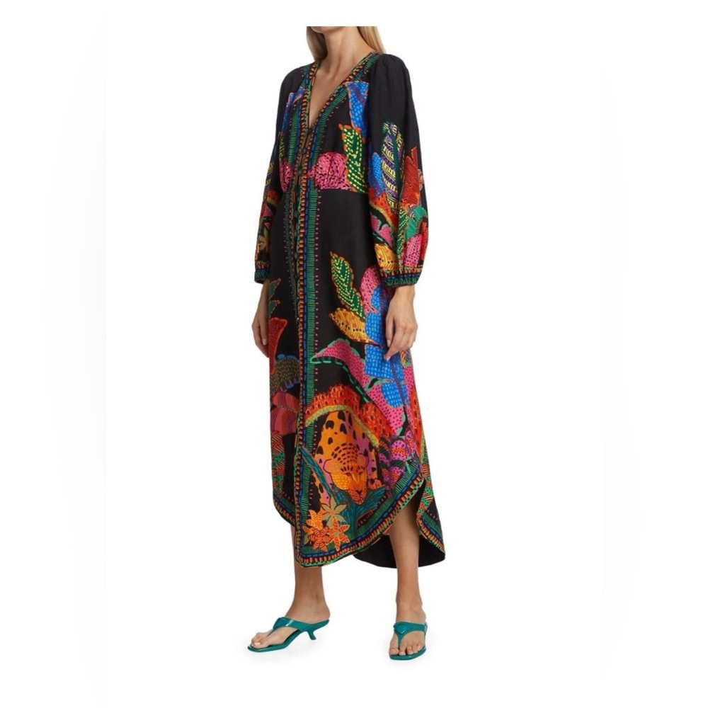 FARM Rio Cool Leopards Maxi Dress - NWT